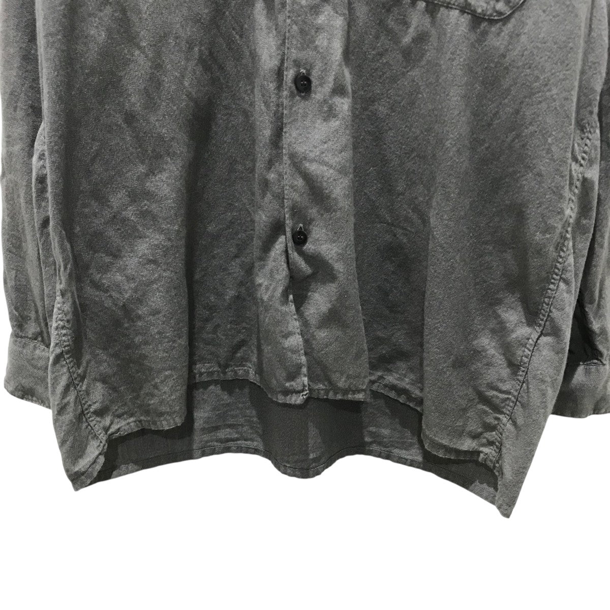 COMOLI ヨリ杢 オープンカラーシャツ【1】 fit=scale-down,w=1200