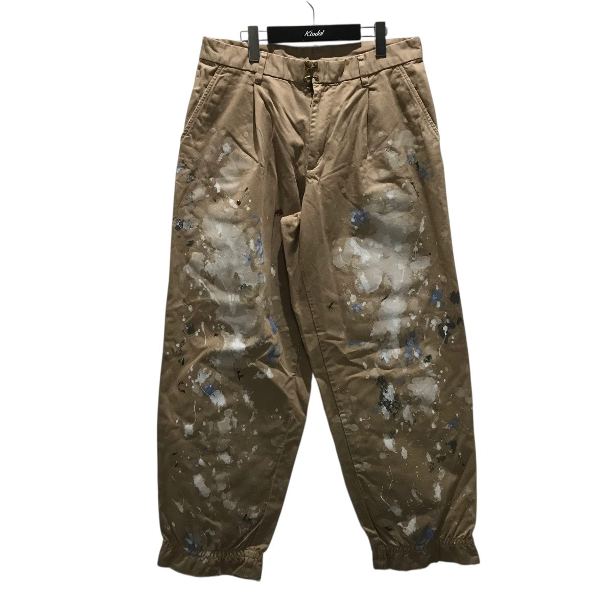kolor beacon ペンキチノパンツ　サイズ1 KOLOR(カラー) ペイントパンツ24WCM-P05120 24WCM-P05120