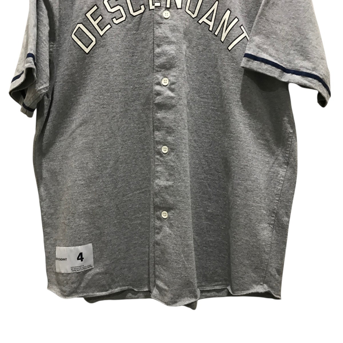 DESCENDANT 半袖シャツ 古着・中古-4枚目のアイテム画像