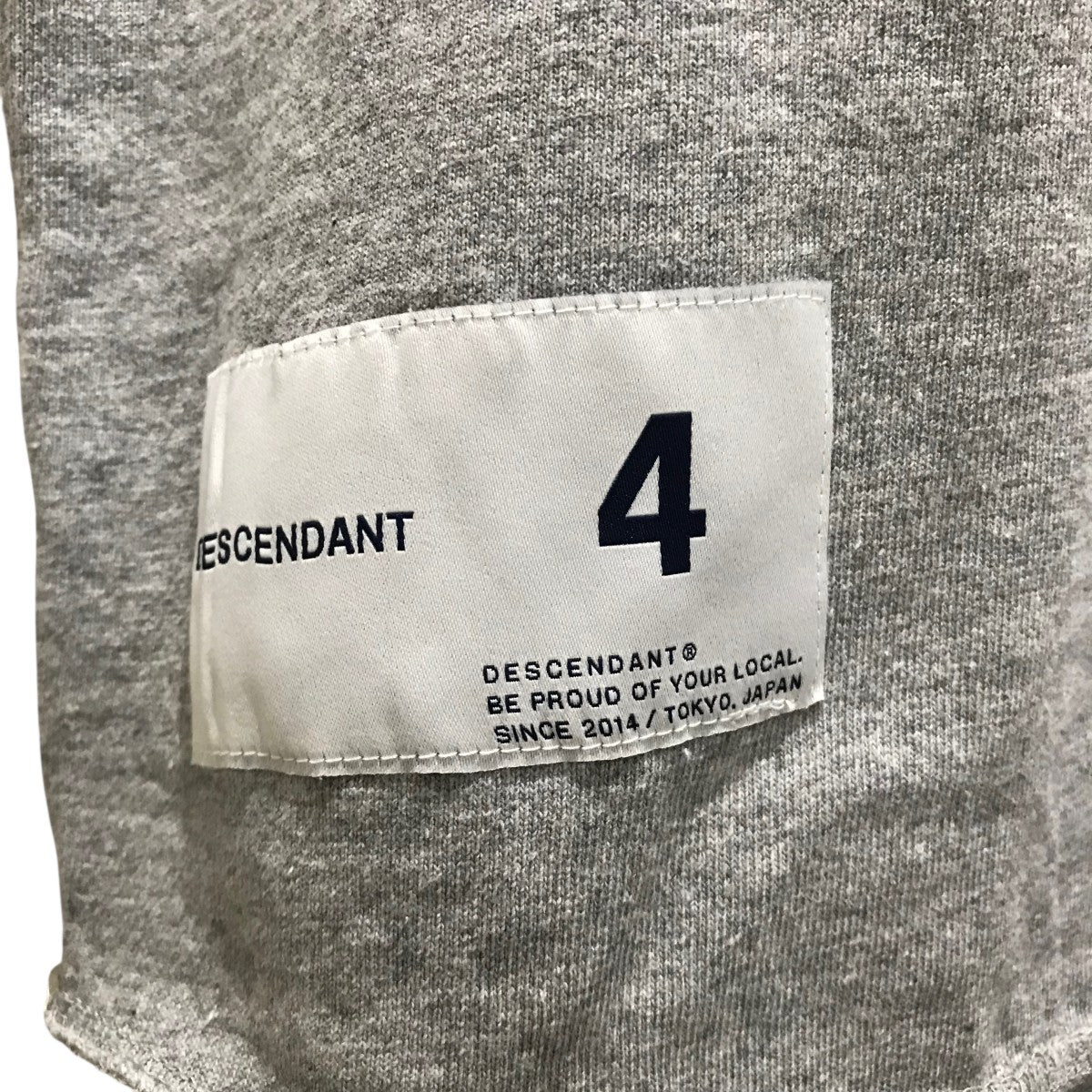 DESCENDANT ディセンダント　グレー　カーディガン　サイズ3 WTAPS DESCENDANT ディセンダント グレー カーディガン サイズ3 WTAPS