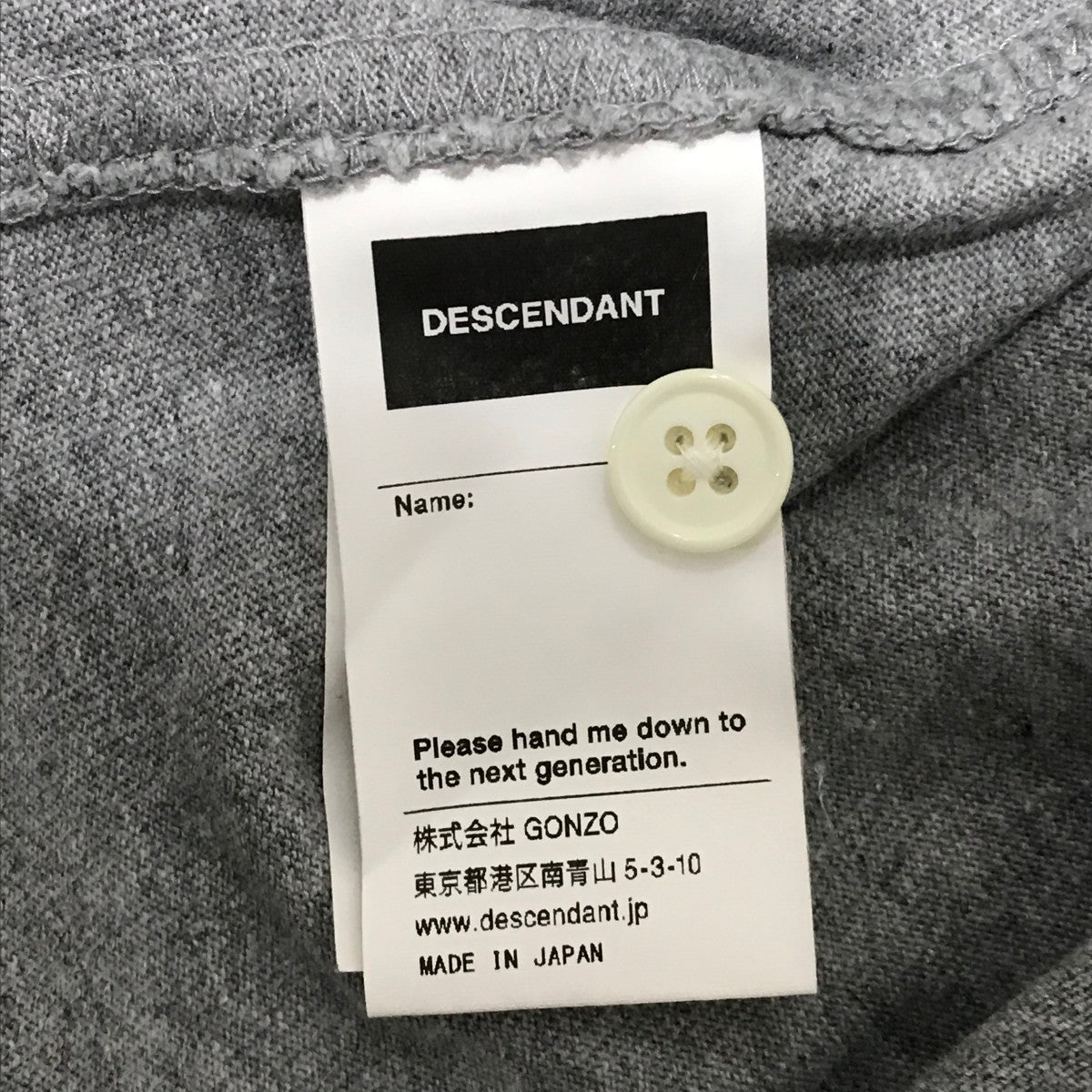 DESCENDANT 半袖シャツ 古着・中古-7枚目のアイテム画像