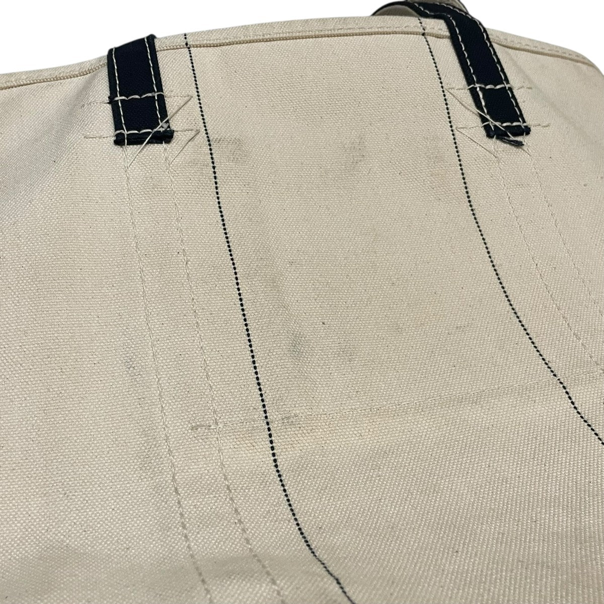 DESCENDANT(ディセンダント) キャンバストートバッグ ベージュ