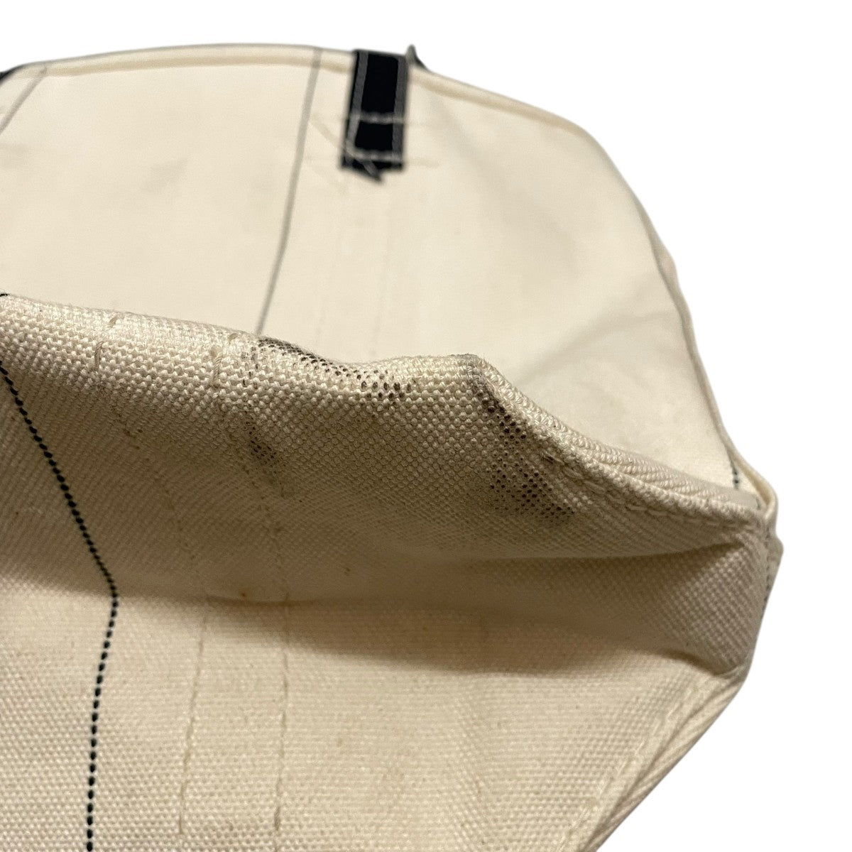 【新品】DESCENDANT キャンバストートバッグ DESCENDANT(ディセンダント) キャンバストートバッグ ベージュ