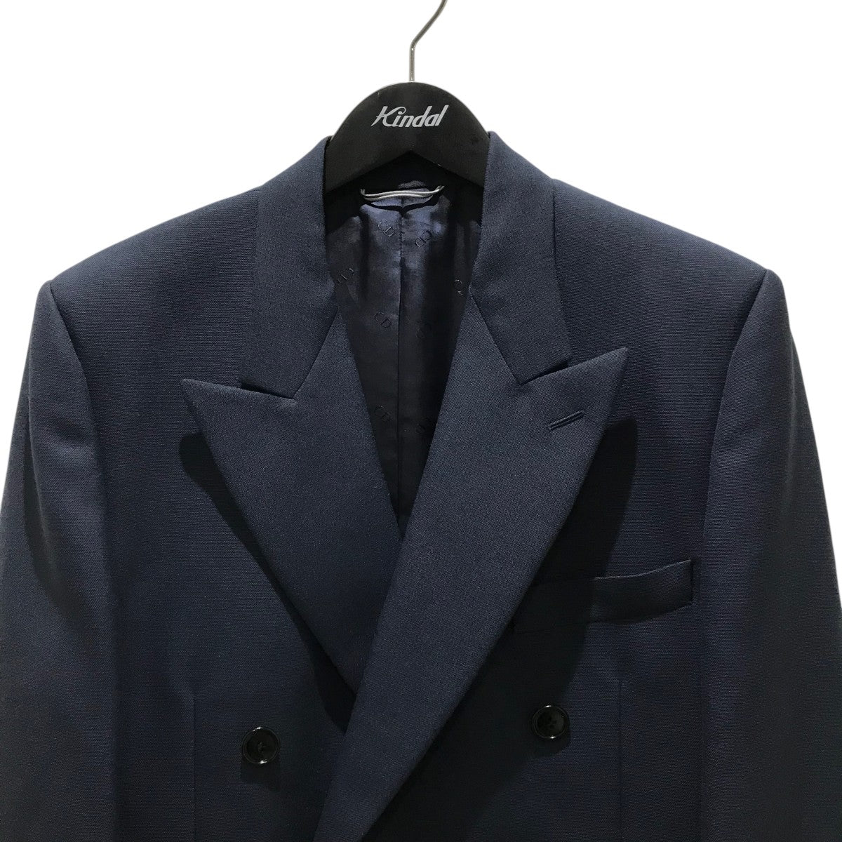 Christian Dior テーラードジャケット ダブル レディース 古着 80s USA製 Christian Dior ダブルブレスト