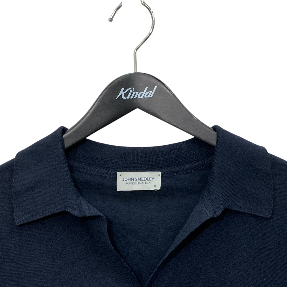 JOHN SMEDLEY 半袖ニットポロシャツ 古着・中古-3枚目のアイテム画像