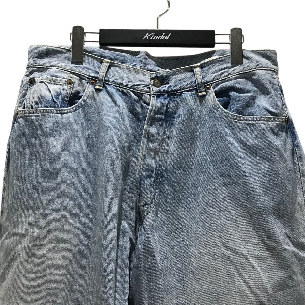 23SS COMOLI 5Pデニム ブリーチ SIZE3 COMOLI デニム 5Pパンツ BLEACH | Less Higashikawa