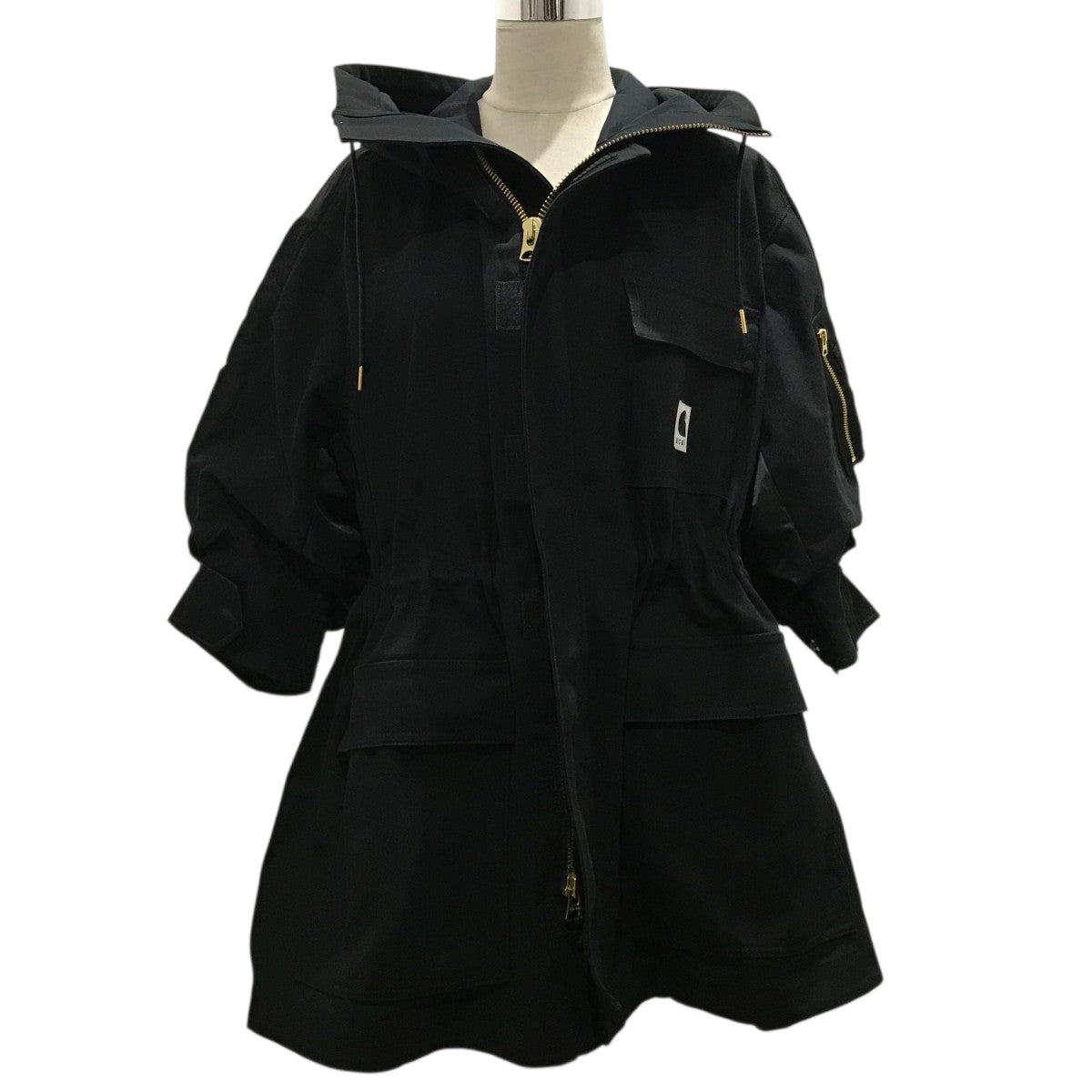 ジャケット・アウター sacai Carhartt Duck x Nylon Twill Coat Duck x Nylon Twill Coat — Black – La Garçonne