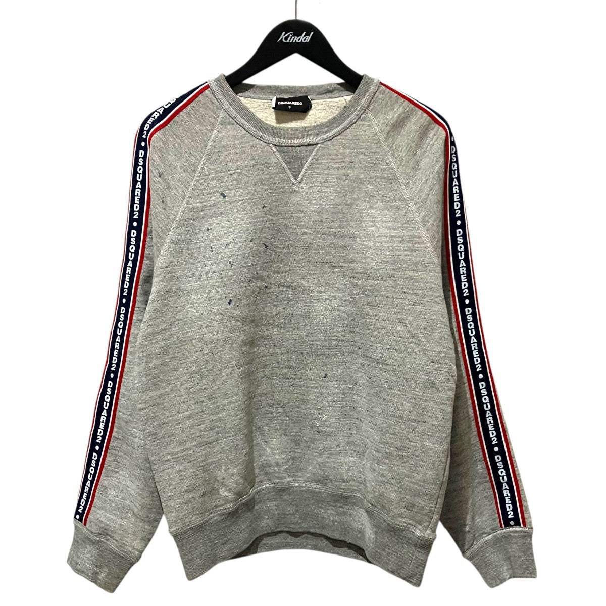 18AWロゴペンキスポットスウェットＳ７４ＧＵ０２６５