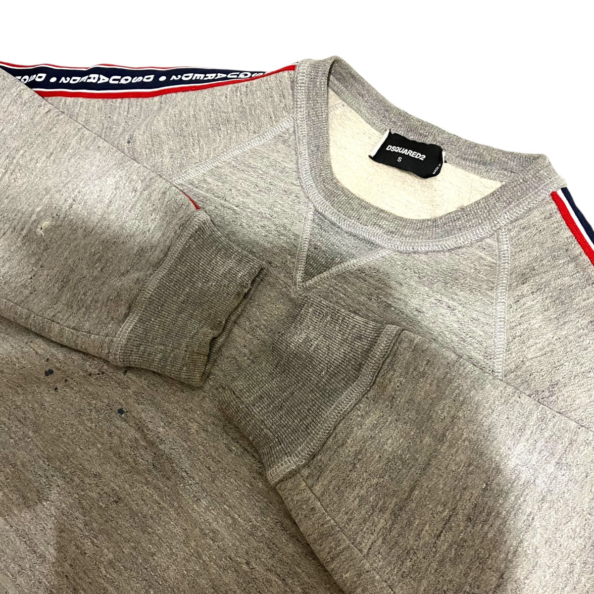 18AWロゴペンキスポットスウェットＳ７４ＧＵ０２６５