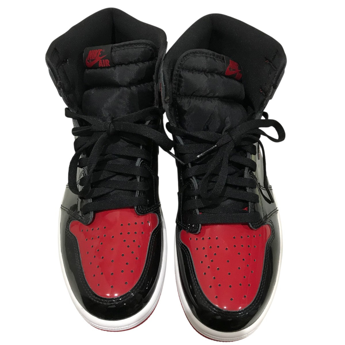 NIKE(ナイキ) 【 JORDAN 1 RETRO HIGH OG BRED PATENT】555088