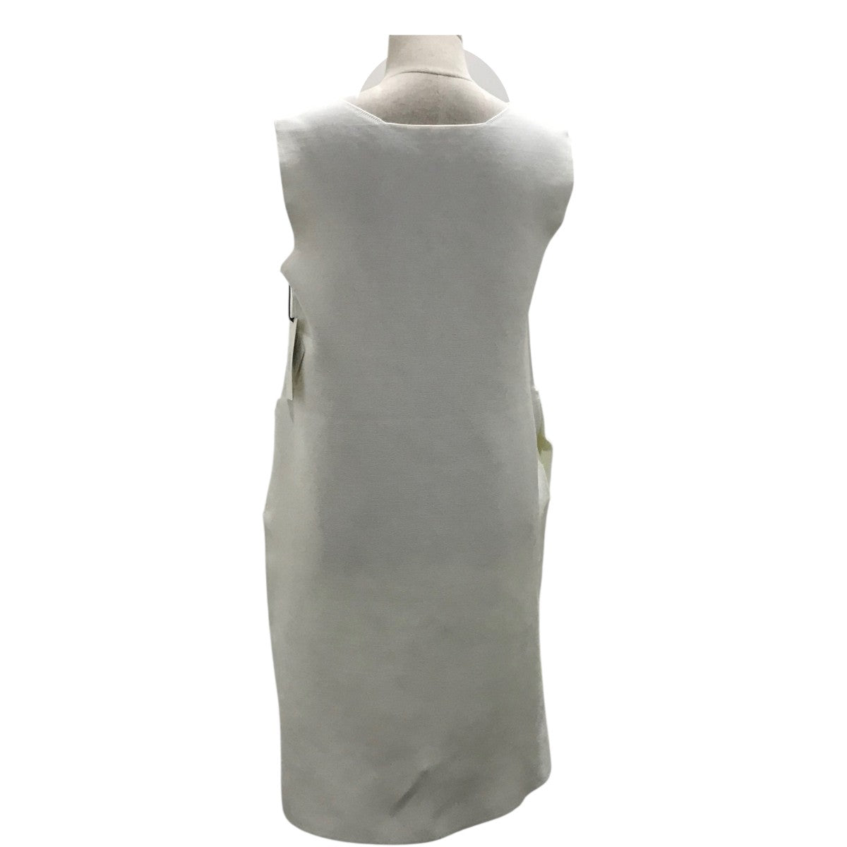【美品】【Issey Miyake me】ノースリーブワンピース ダークブラウン 美品】【Issey Miyake me】ノースリーブワンピース ダーク