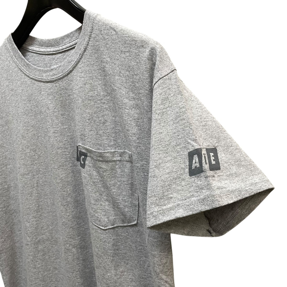 AiE×Charcoal 胸ポケットTシャツ 古着・中古-5枚目のアイテム画像