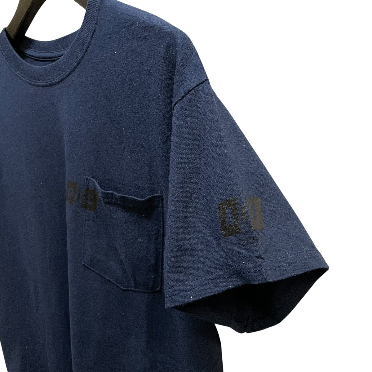 AiE×Charcoal 胸ポケットTシャツ 古着・中古-5枚目のアイテム画像
