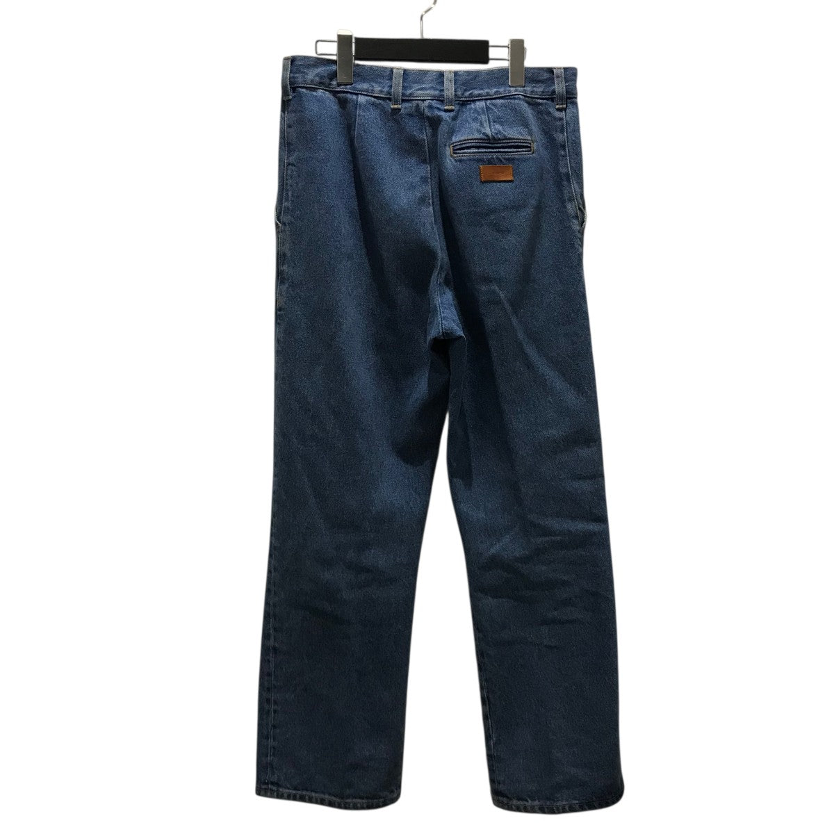 クリスタセヤ　イタリア製 濃い青 ストレートデニム Cristaseya(クリスタセヤ) BLEACHED DENIM HIGHWAISTED JEANS