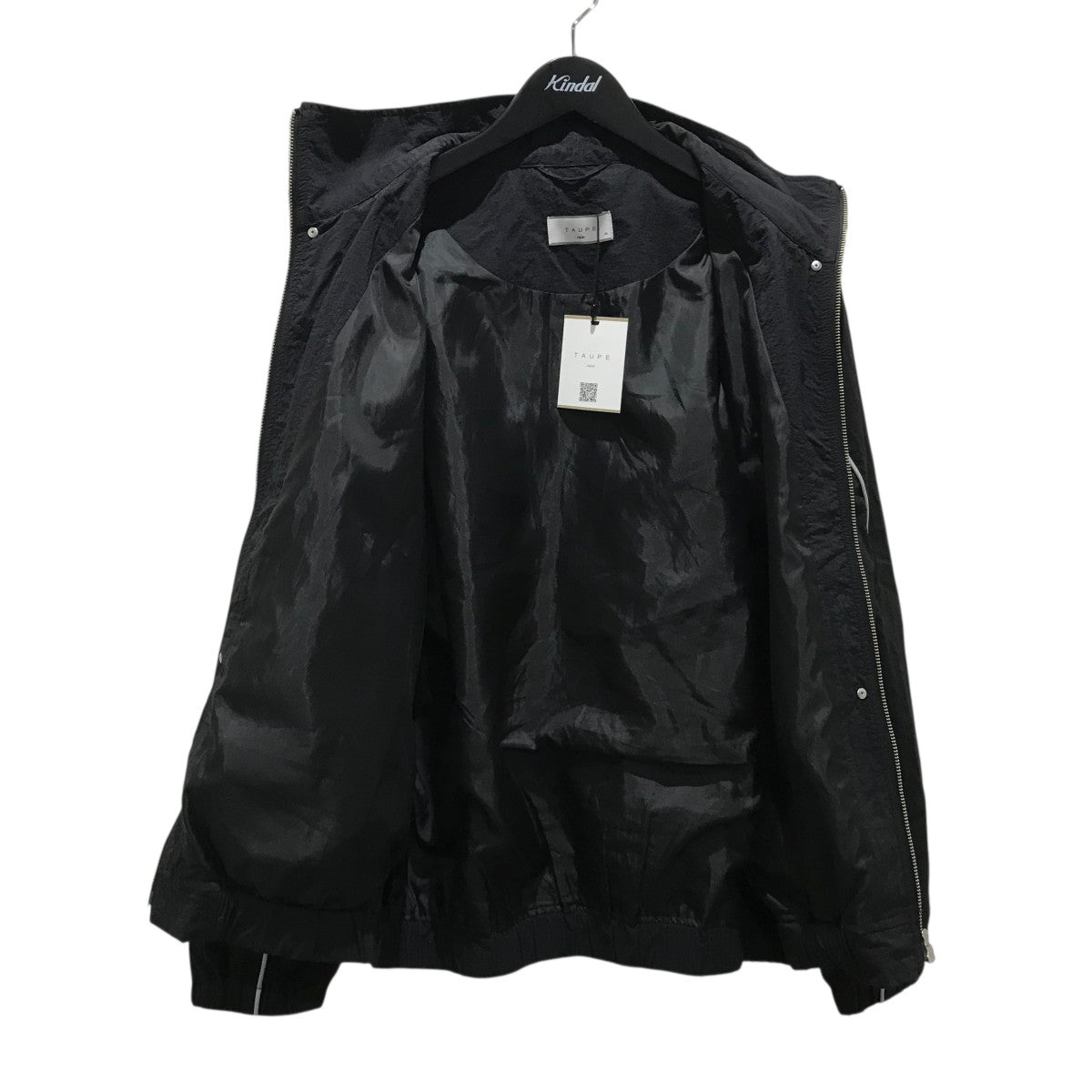 ※早いもの勝ち！！クロノスアパレル　ナイロンジャケット TAUPE(トープ) 25SS【CONSTRACTIVE PIPING ZIP JACKET】ナイロン