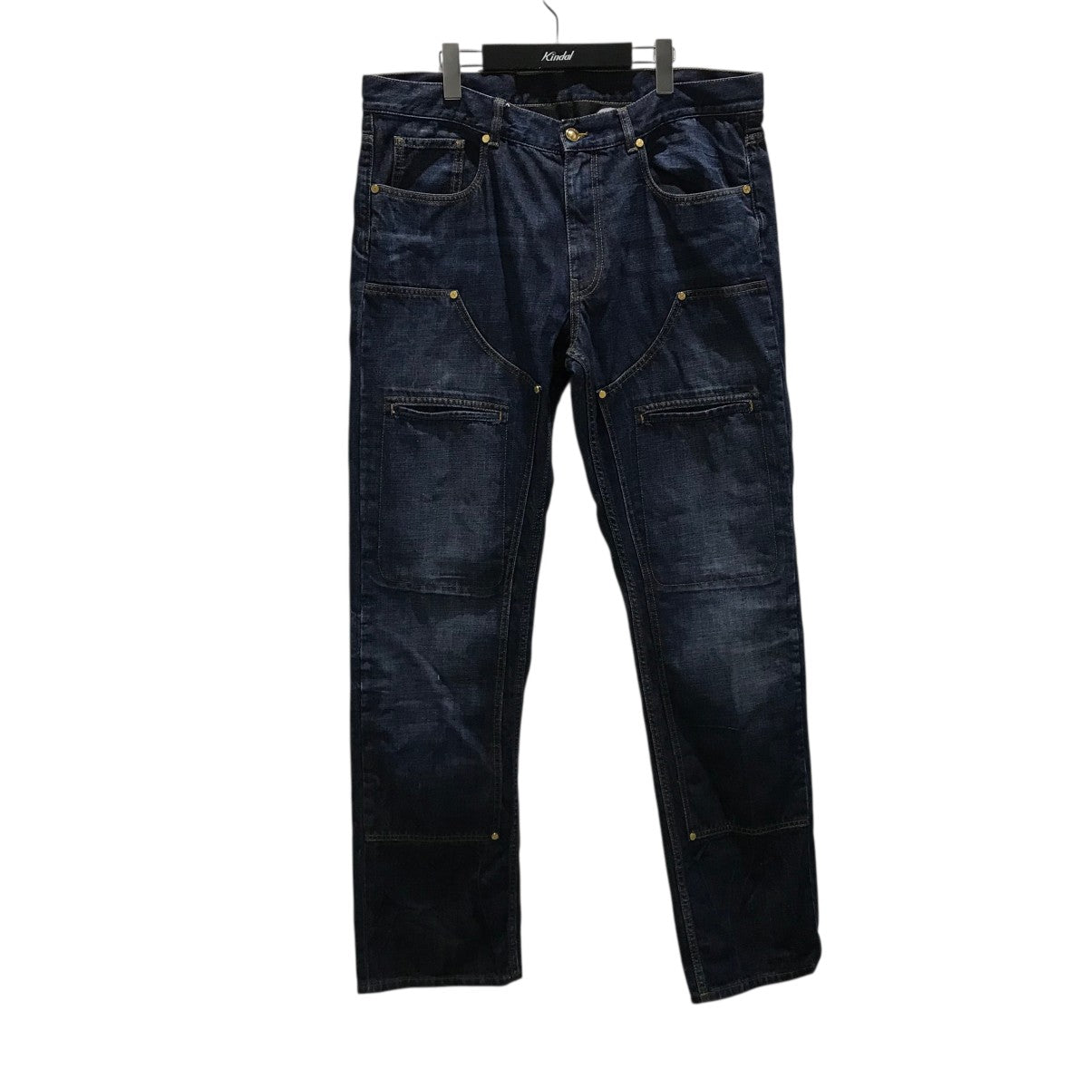 ダブルニーデニムパンツPMYB024F23DEN001