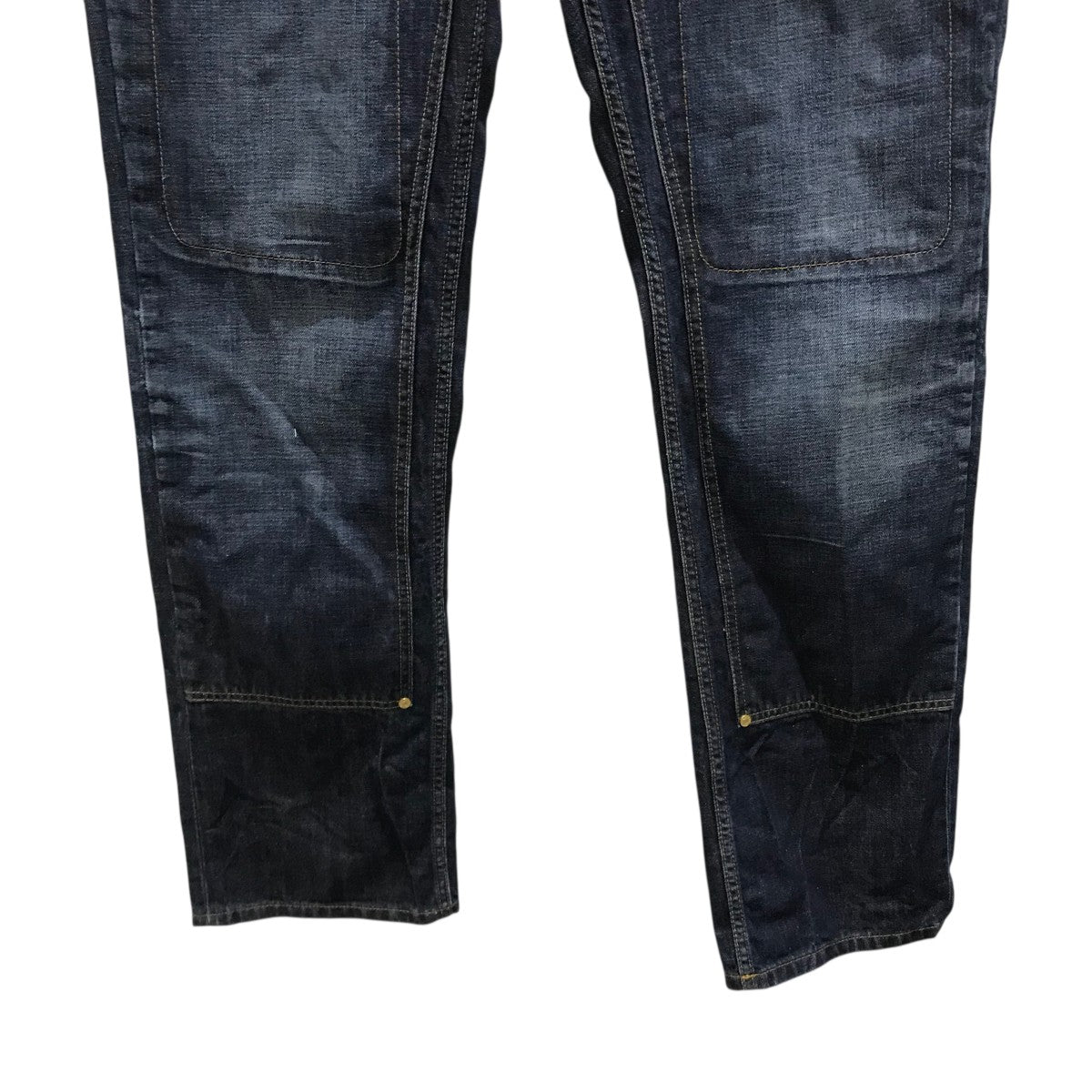 ダブルニーデニムパンツPMYB024F23DEN001