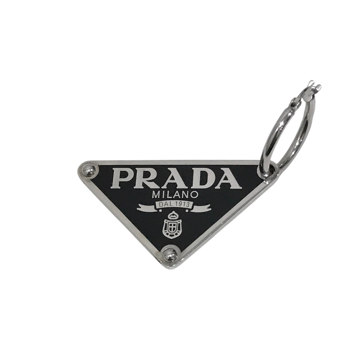 [PRADA]トライアングル ロゴ シングル ピアス 正規品 楽天市場】プラダ PRADA ピアス シングルピアス トライアングル