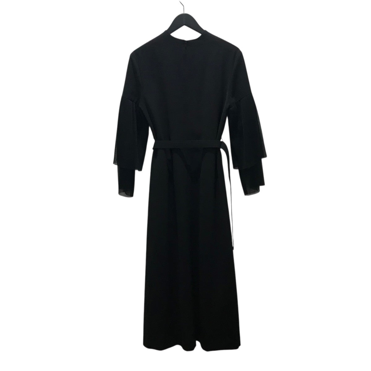 AKIRA NAKA 【Tiia pleats sleeve dress BK】袖プリーツワンピースAW2423-BK 古着・中古-2枚目のアイテム画像