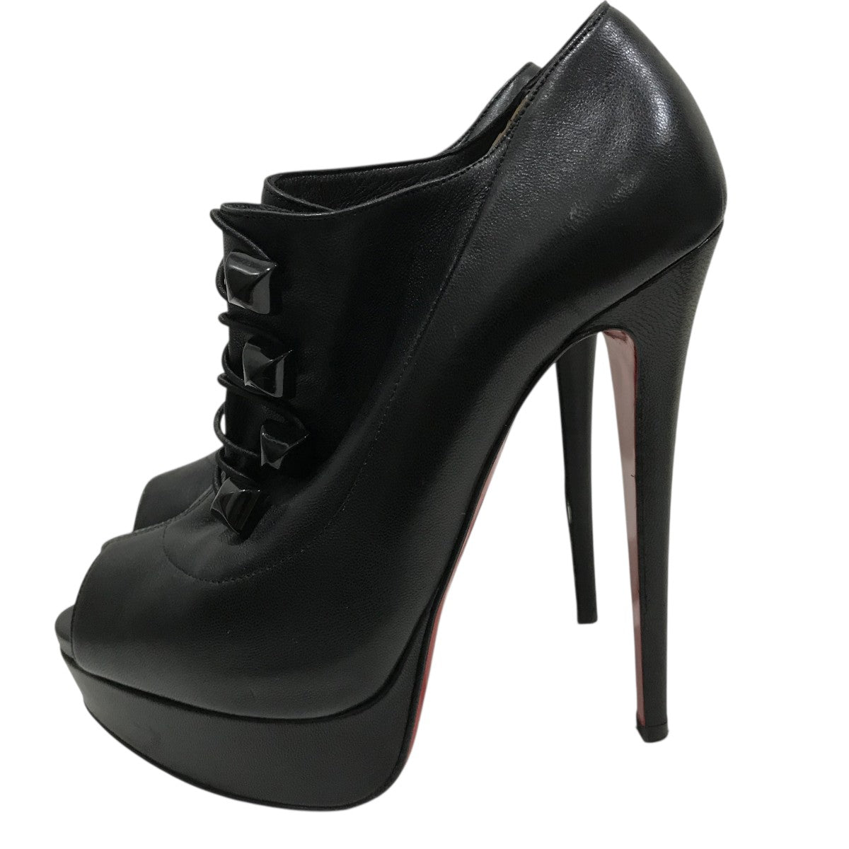 【美品】☆クリスチャンルブタン☆プラットフォーム☆ブラック☆サイズ35 Christian Louboutin(クリスチャンルブタン) プラットフォーム
