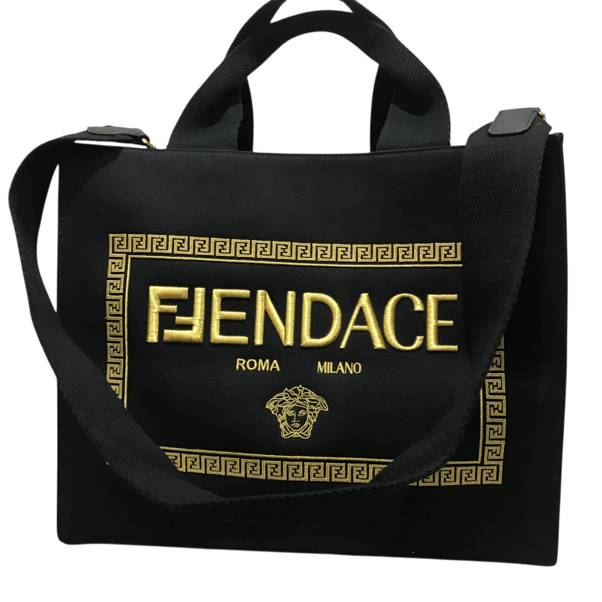 期間限定特価☆VERSACE☆2WAY バック FENDI×VERSACE 2WAYバッグ ブラック サイズ -｜【公式】カインド