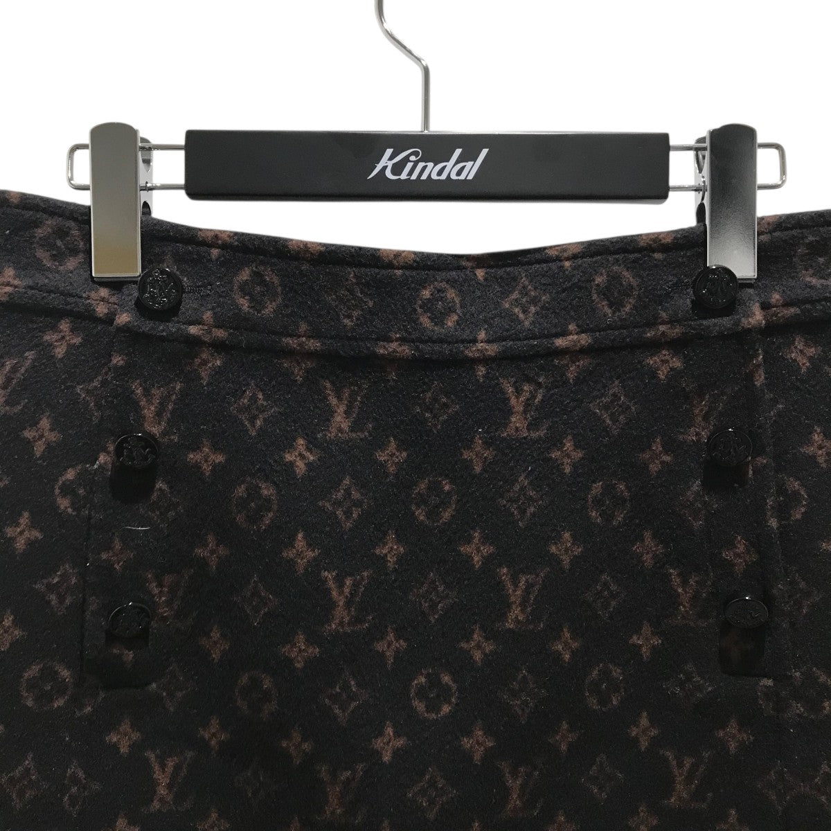 【極美品】LOUIS VUITTON ルイヴィトン　モノグラム　シルクスカート 00020384-1.jpg