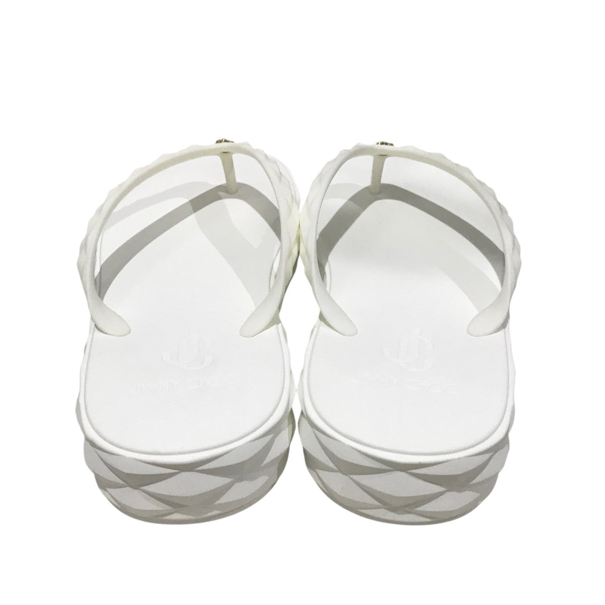 JIMMY CHOO☆ジミーチュウ☆スタッズ☆ウッドソール☆サンダル☆22.5 即買い決定！アンダー5万円で手に入る、ジミー チュウの装飾