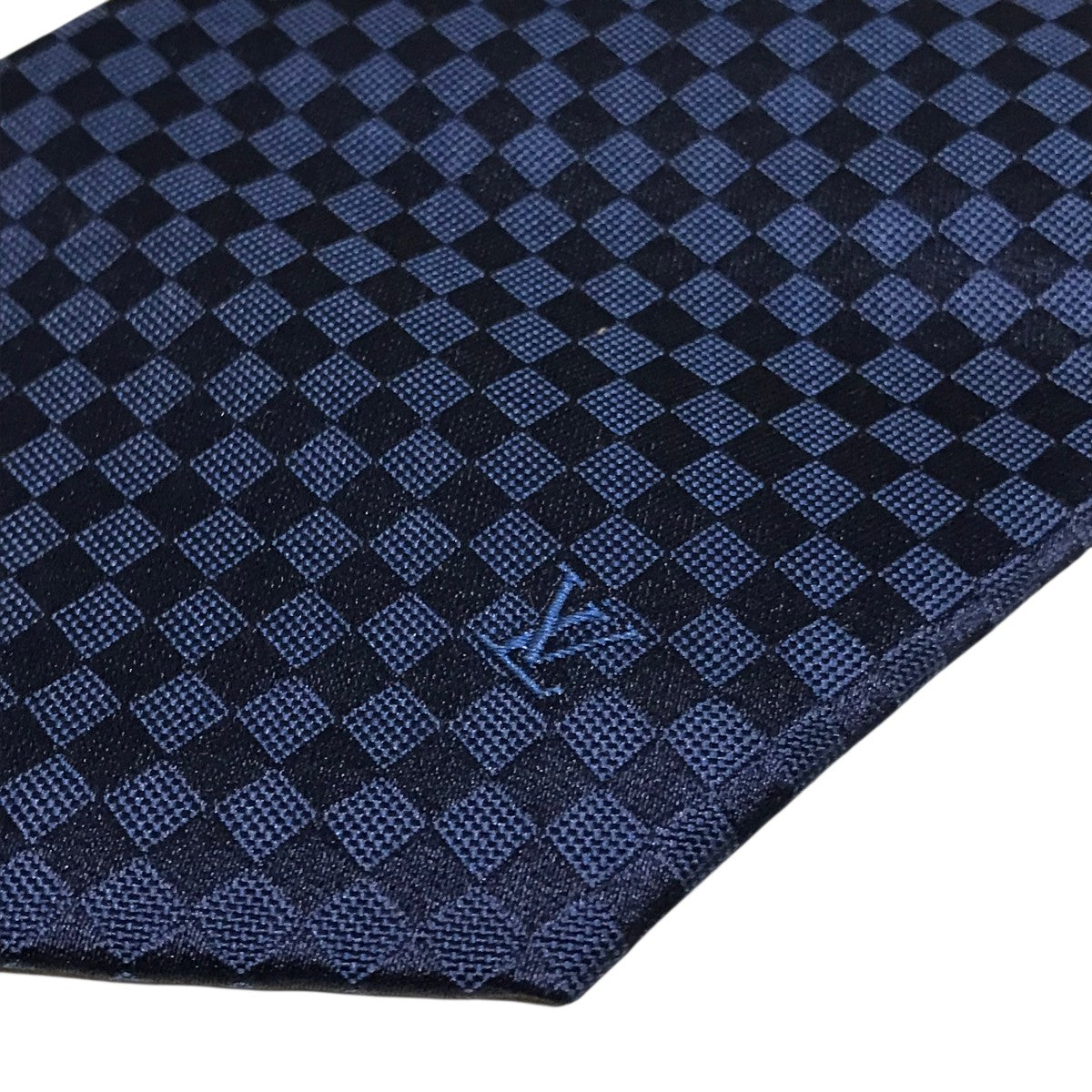 ルイヴィトン ダミエ ネクタイ ブルー 楽天市場】ルイヴィトン LOUIS VUITTON ネクタイ タイ