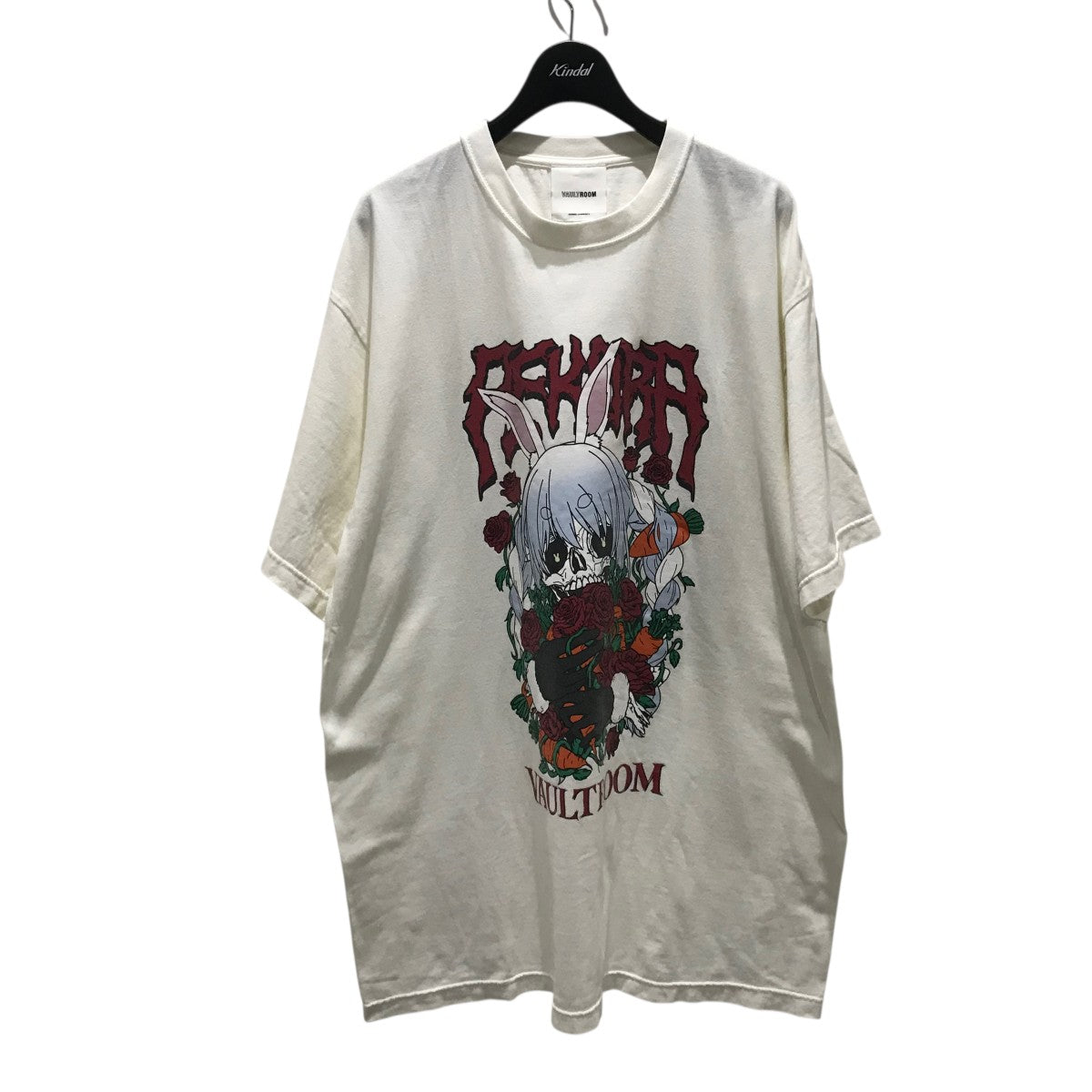 VAULT ROOM(ボルトルーム) 【SKULL PEKORA TEE】スカルTシャツ