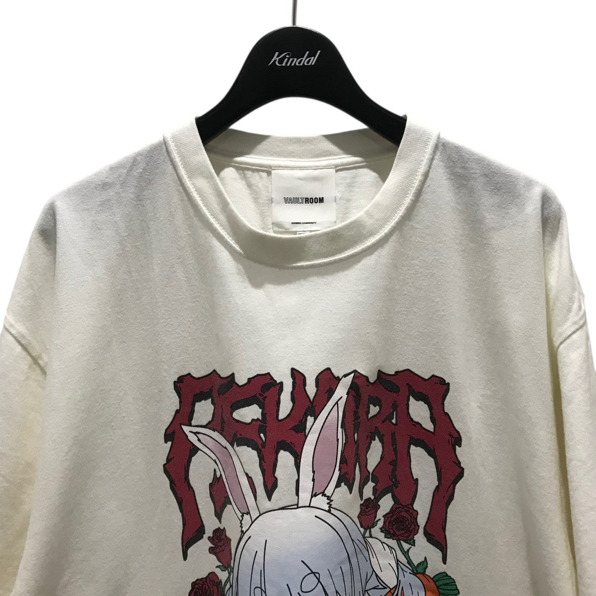 VAULT ROOM(ボルトルーム) 【SKULL PEKORA TEE】スカルTシャツ