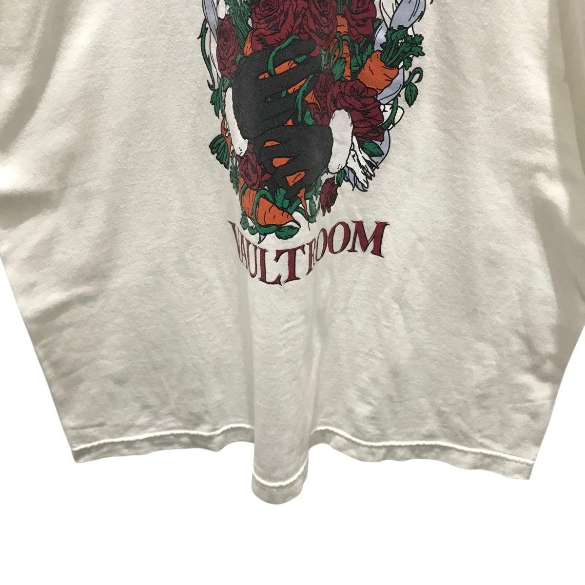 VAULT ROOM(ボルトルーム) 【SKULL PEKORA TEE】スカルTシャツ