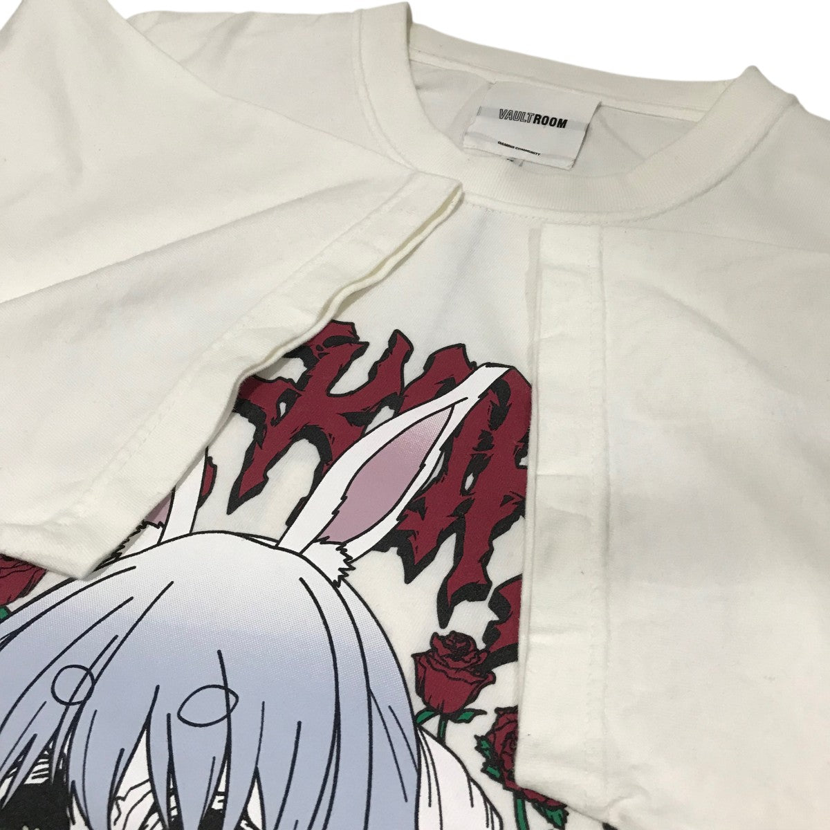 VAULT ROOM(ボルトルーム) 【SKULL PEKORA TEE】スカルTシャツ