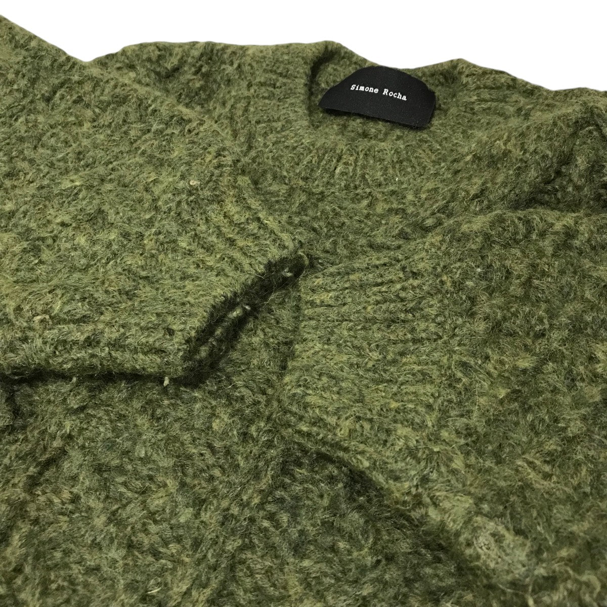 Simone Rocha ペプラムニット3410800223 古着・中古-6枚目のアイテム画像