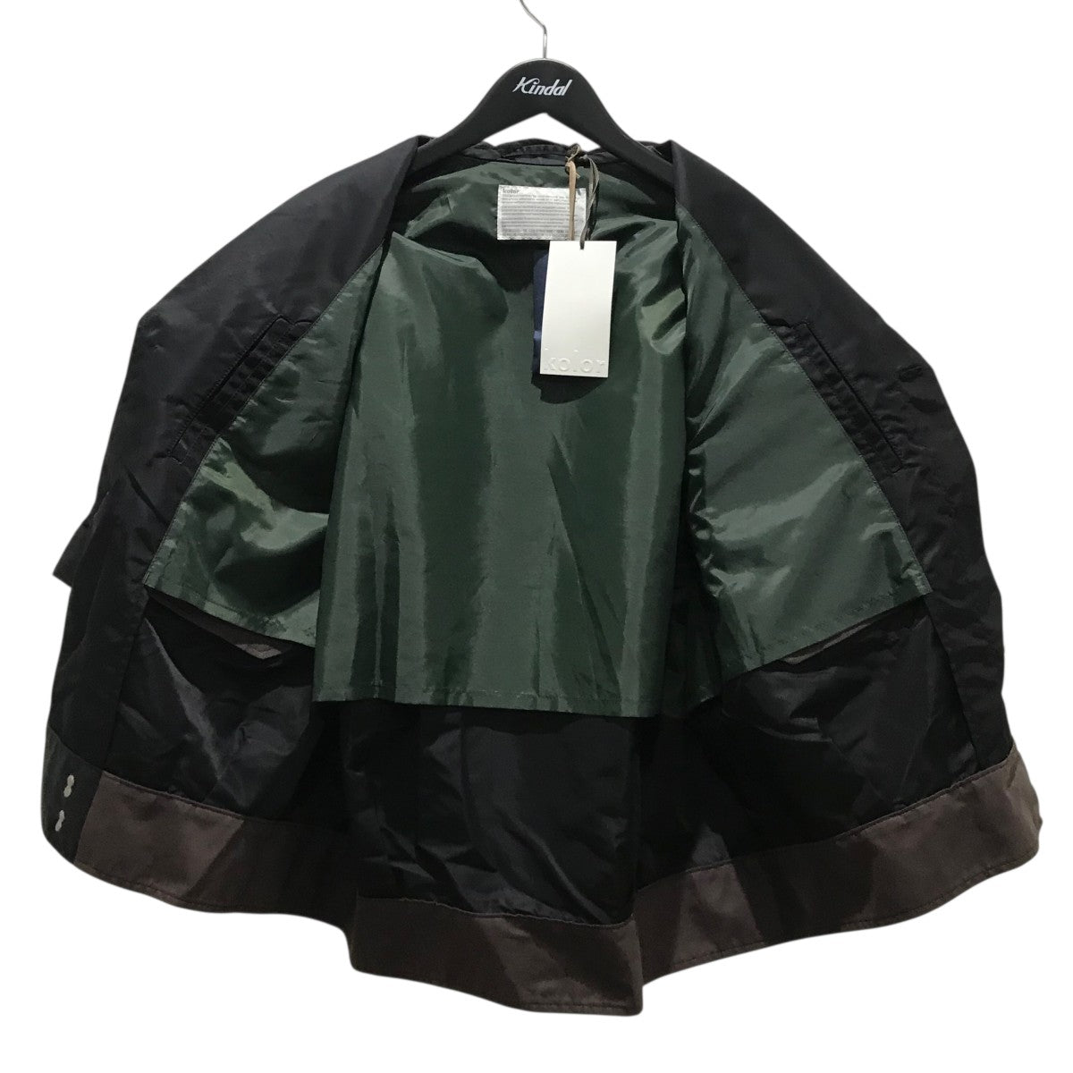 KOLOR 【NYLON S S BLOUSON】ナイロンショートスリーブジャケット25SCM-G09109 古着・中古-6枚目のアイテム画像