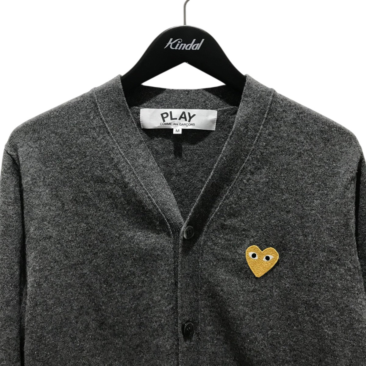 comme des garcons PLAY カーディガン ワンポイント PLAY COMME des GARCONS(プレイコムデギャルソン) ワンポイント
