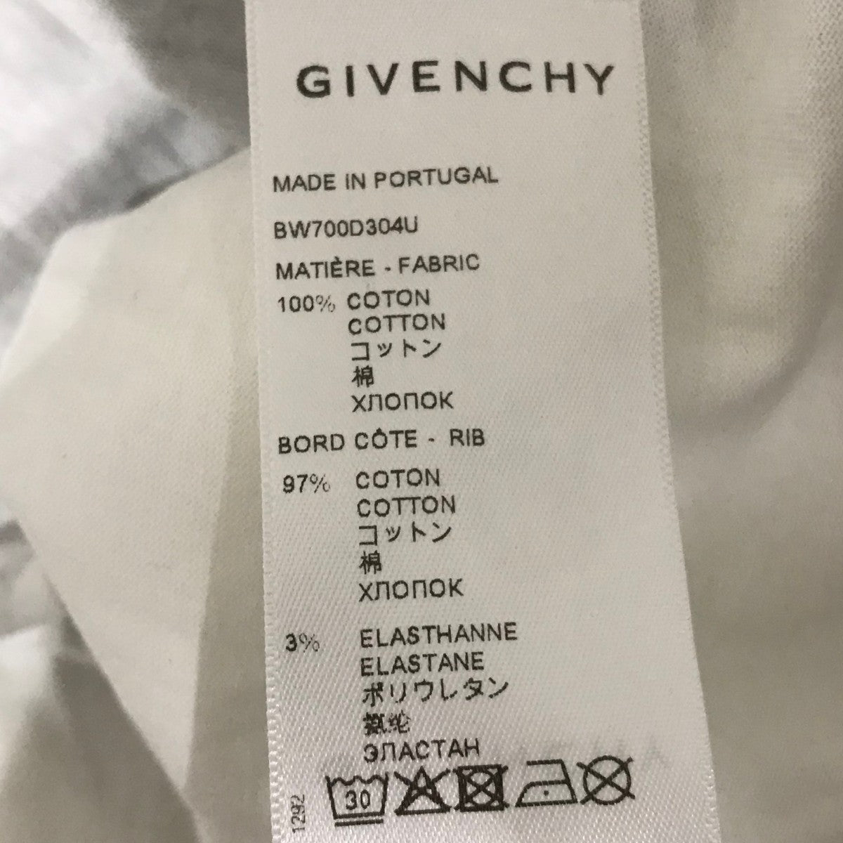 GIVENCHY×Disney プリントTシャツBW700D304U BW700D304U