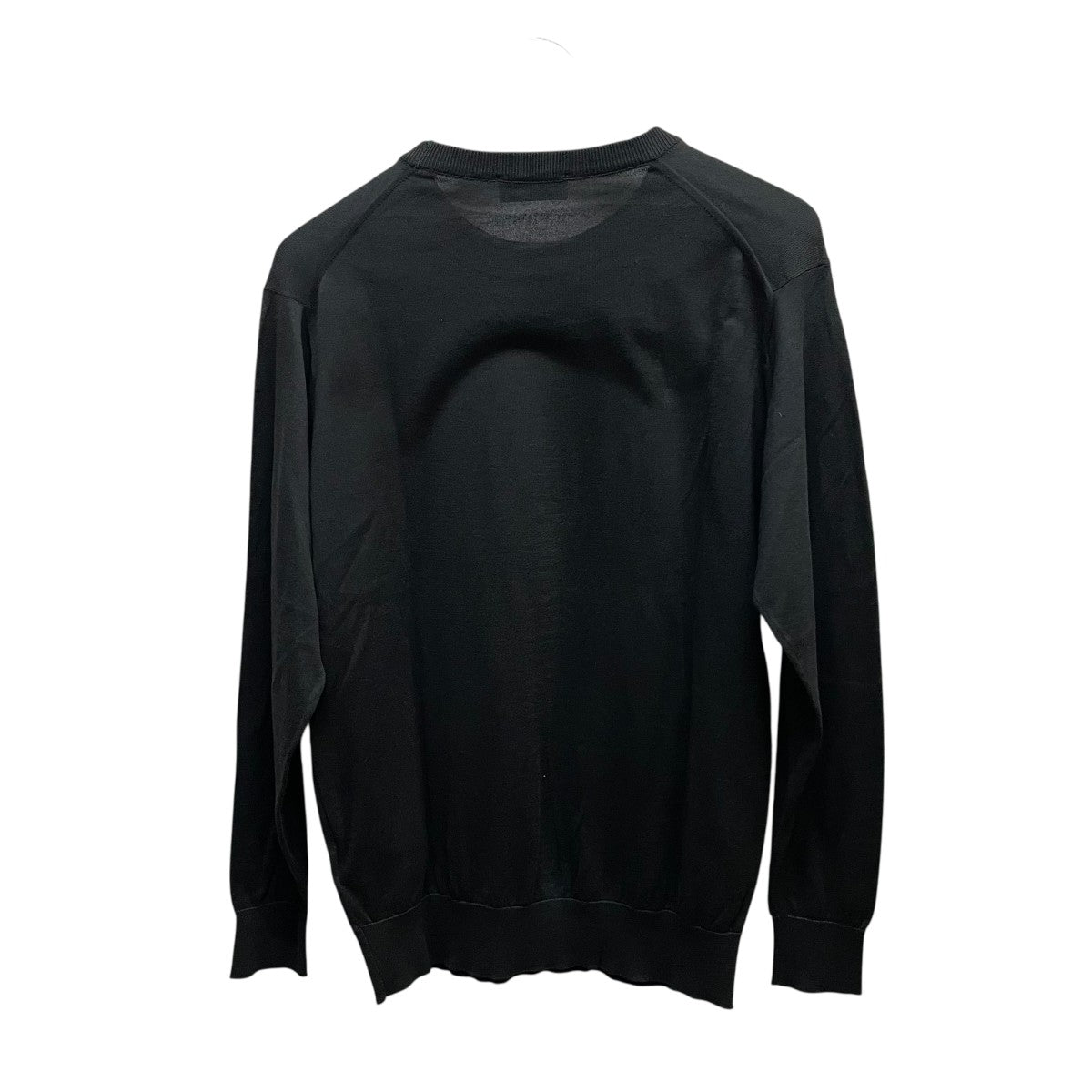 JOHN SMEDLEY(ジョンスメドレー) クルーネックニット ブラック