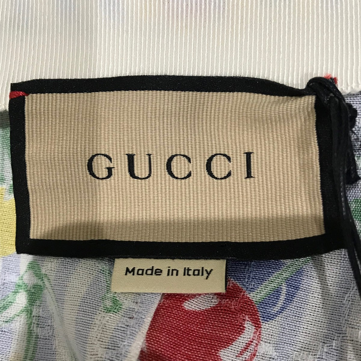 GUCCI チェリーストライプショートパンツ739766 古着・中古-6枚目のアイテム画像