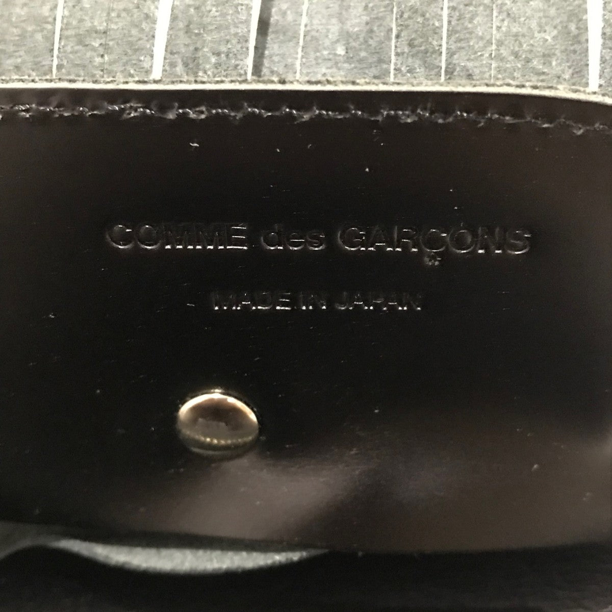 COMME des GARCONS レザーフリンジロングウォレット 長財布 COMME des GARCONS(コムデギャルソン) フリンジロングウォレット