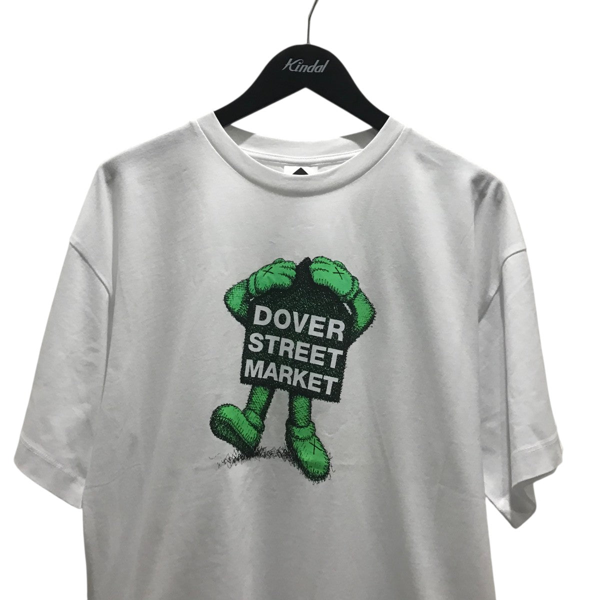 DOVER STREET MARKET×KAWS プリントTシャツ ホワイト サイズ L