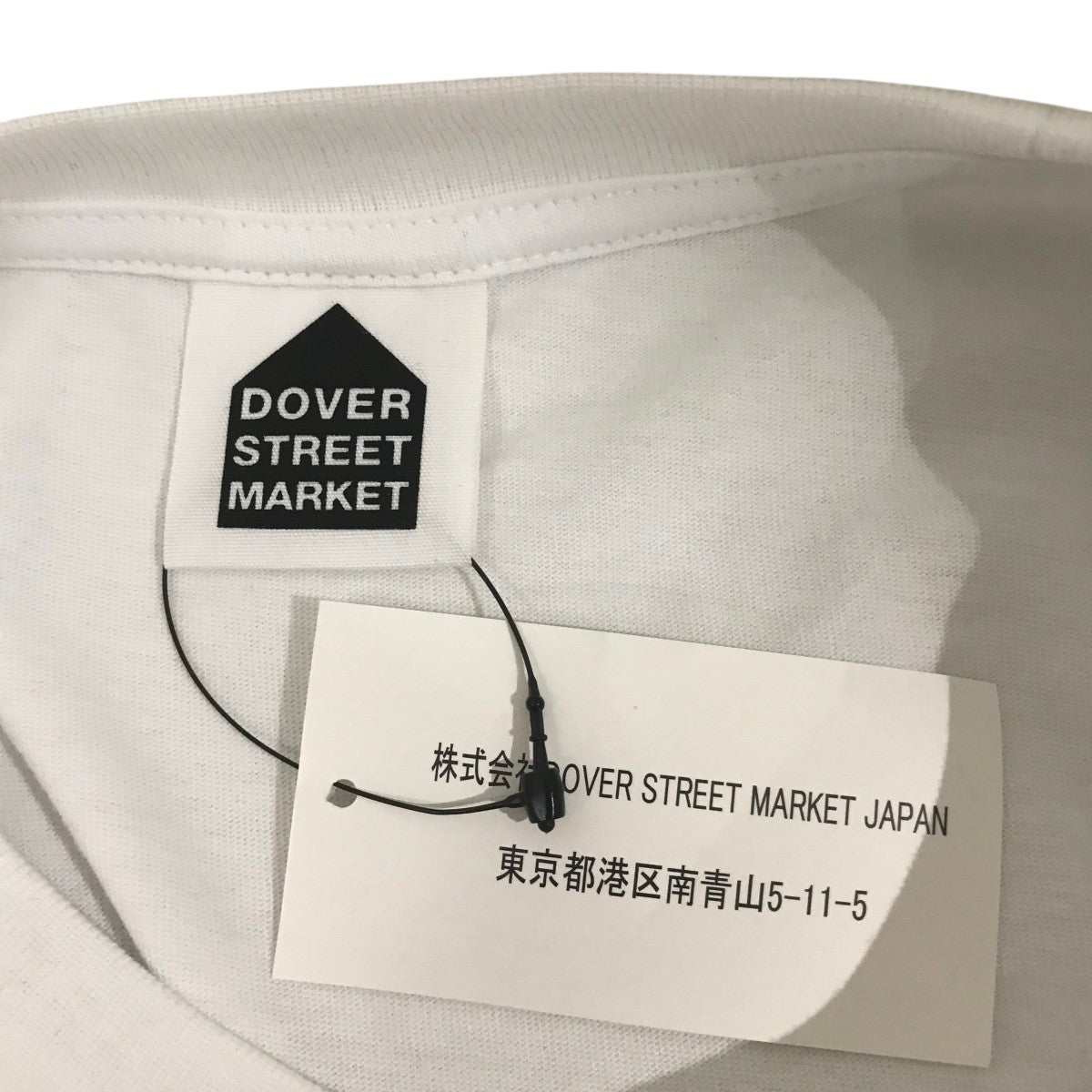 DOVER STREET MARKET×KAWS プリントTシャツ ホワイト サイズ L