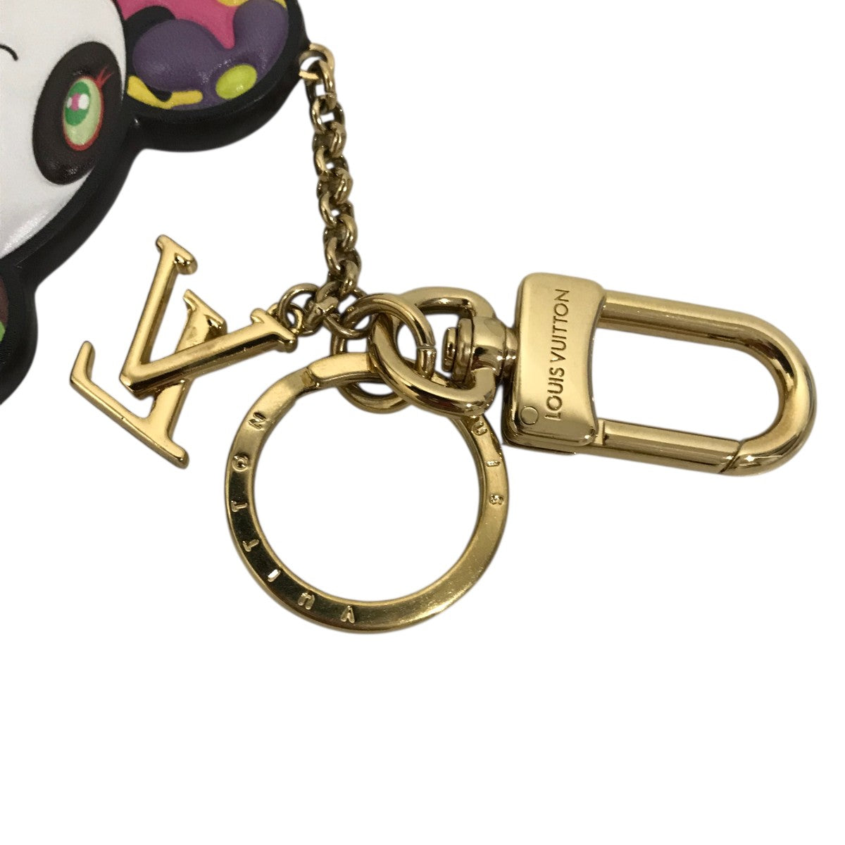 Louis Vuitton 村上隆　パンダキーホルダー 可愛いアクセント】Louis Vuitton×村上隆 パンダキーホルダー