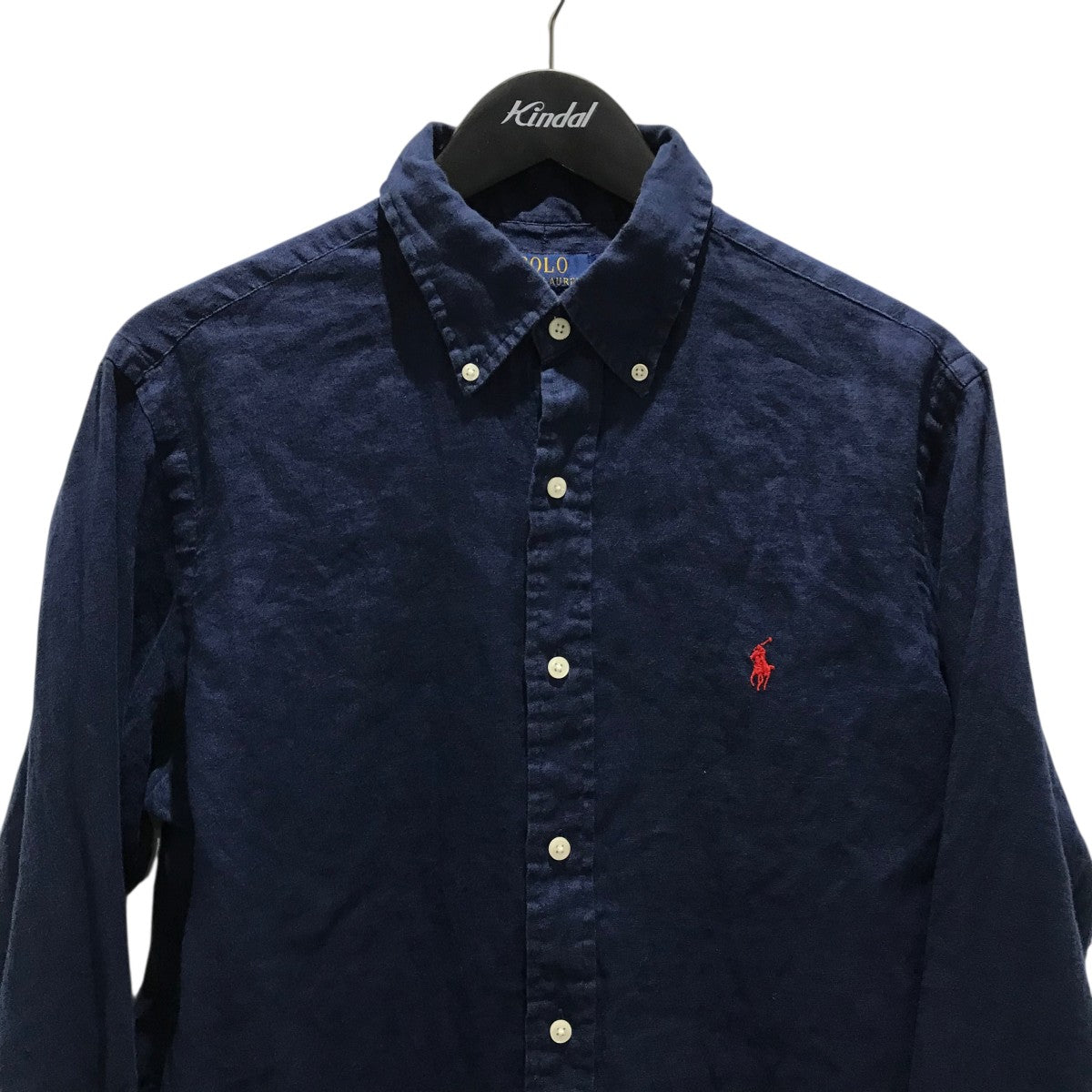 POLO RALPH LAUREN(ポロラルフローレン) リネンシャツ ネイビー