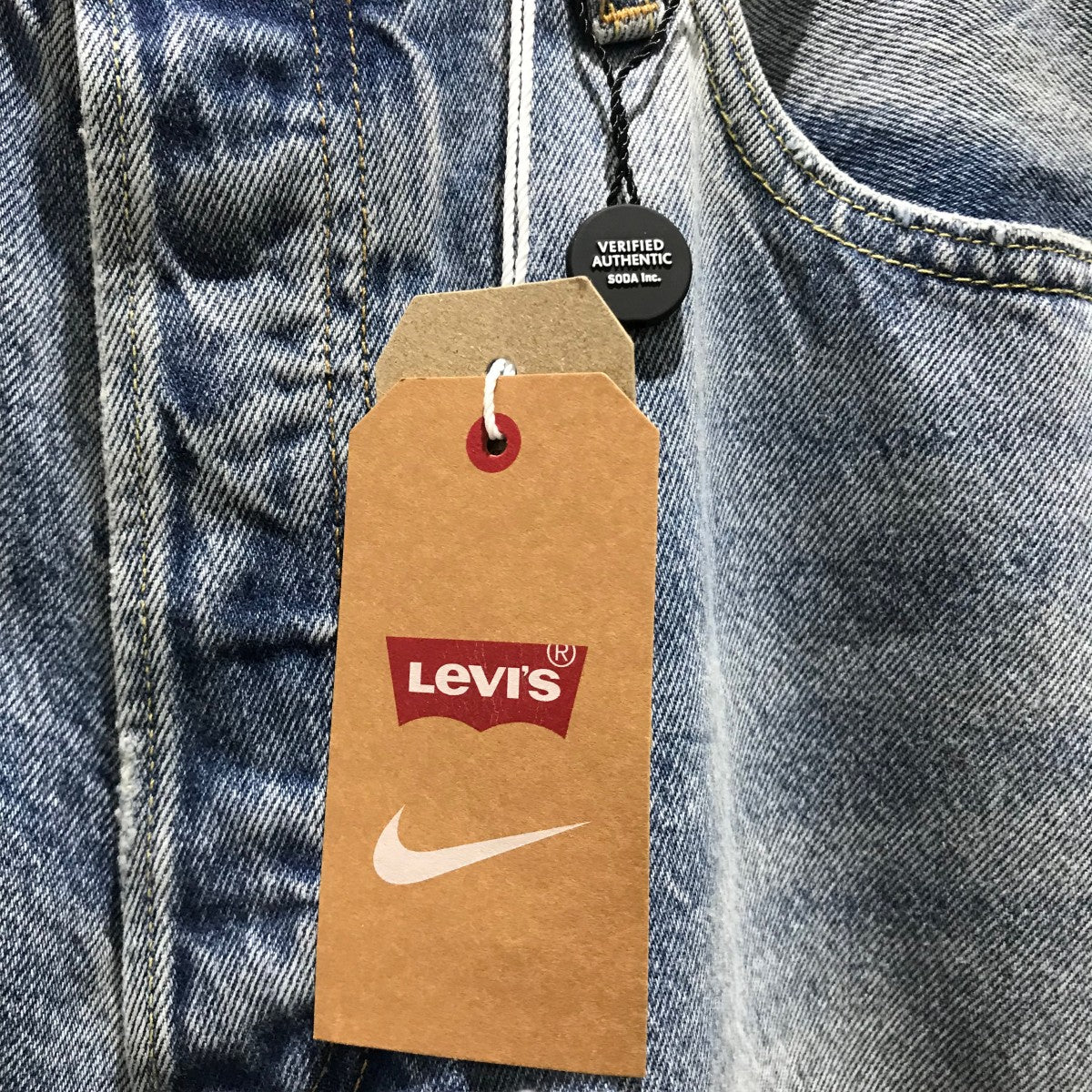 LEVI'S×NIKE 【Baggy Jeans】バギーデニムパンツ ライト