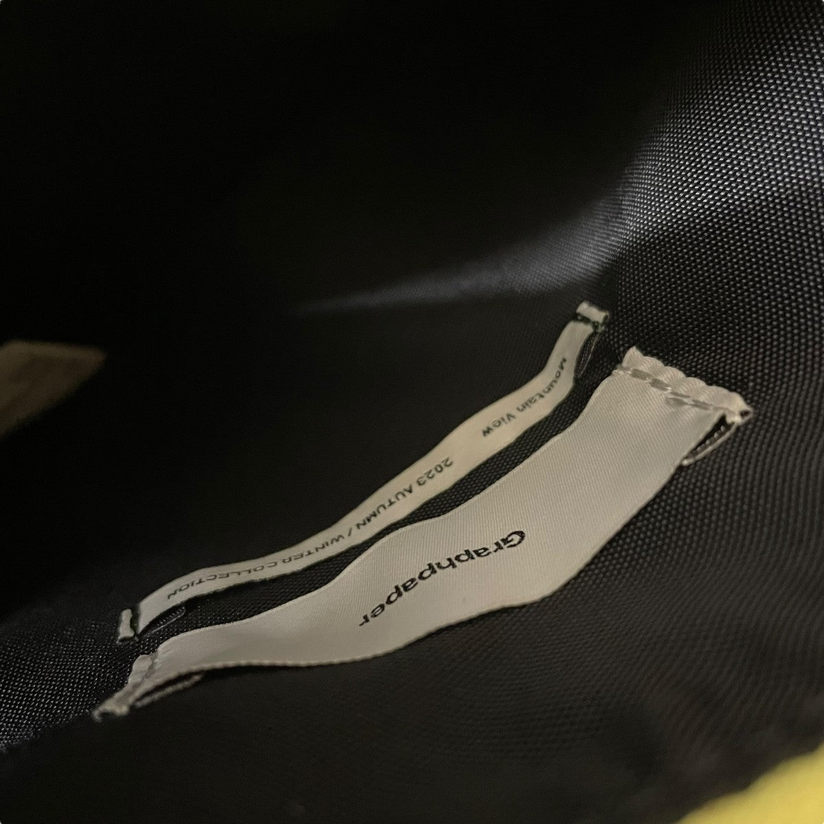 Graphpaper Nylon Twill SacocheナイロンショルダーバッグGU233-903060 古着・中古-5枚目のアイテム画像