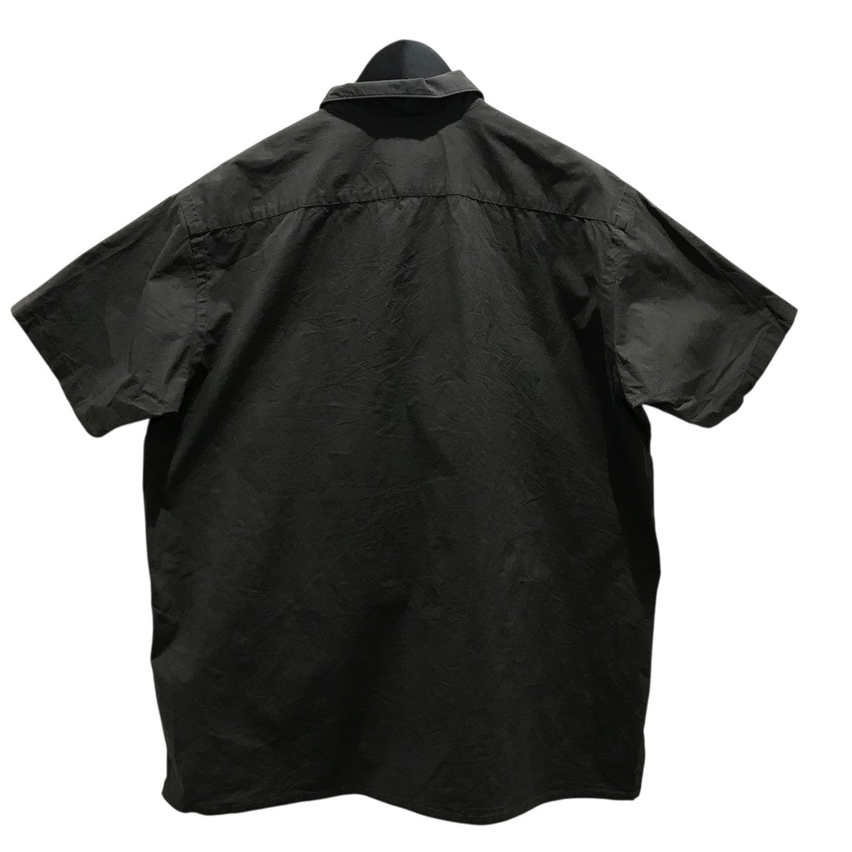 Graphpaper 半袖シャツ BLACK Graphpaper(グラフペーパー) 半袖シャツGM201-50081B GM201