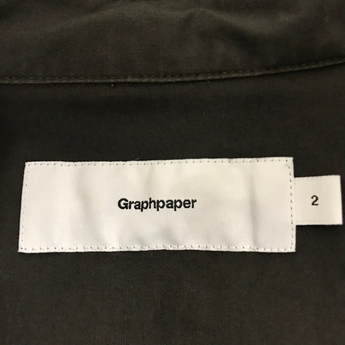 Graphpaper(グラフペーパー) 半袖シャツGM201-50081B GM201