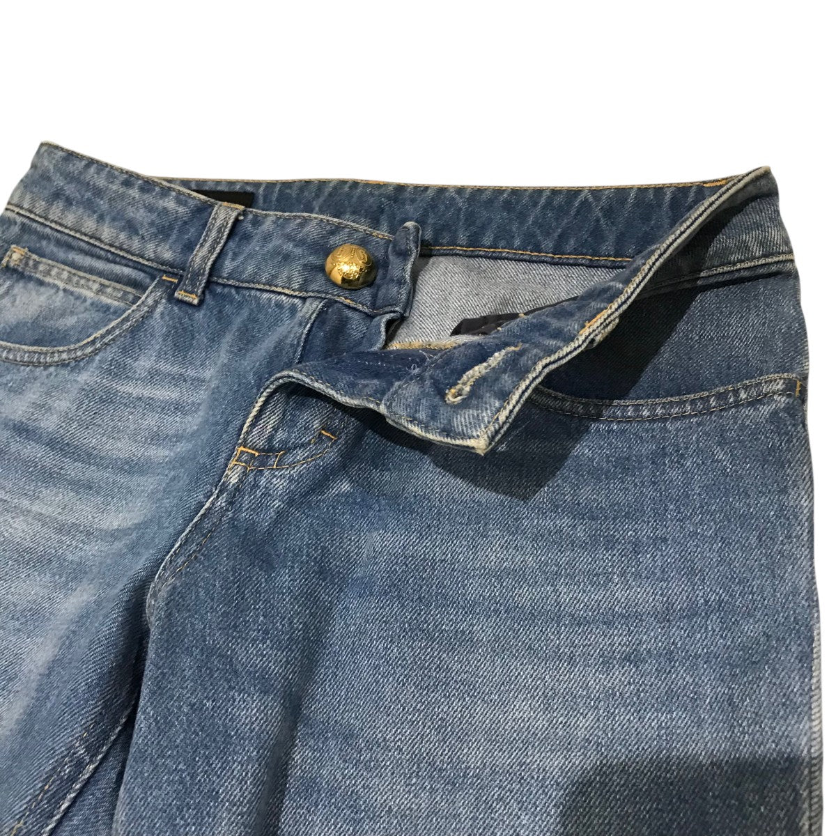 GUCCI(グッチ) ロールアップデニムパンツ381279-XD314 381279