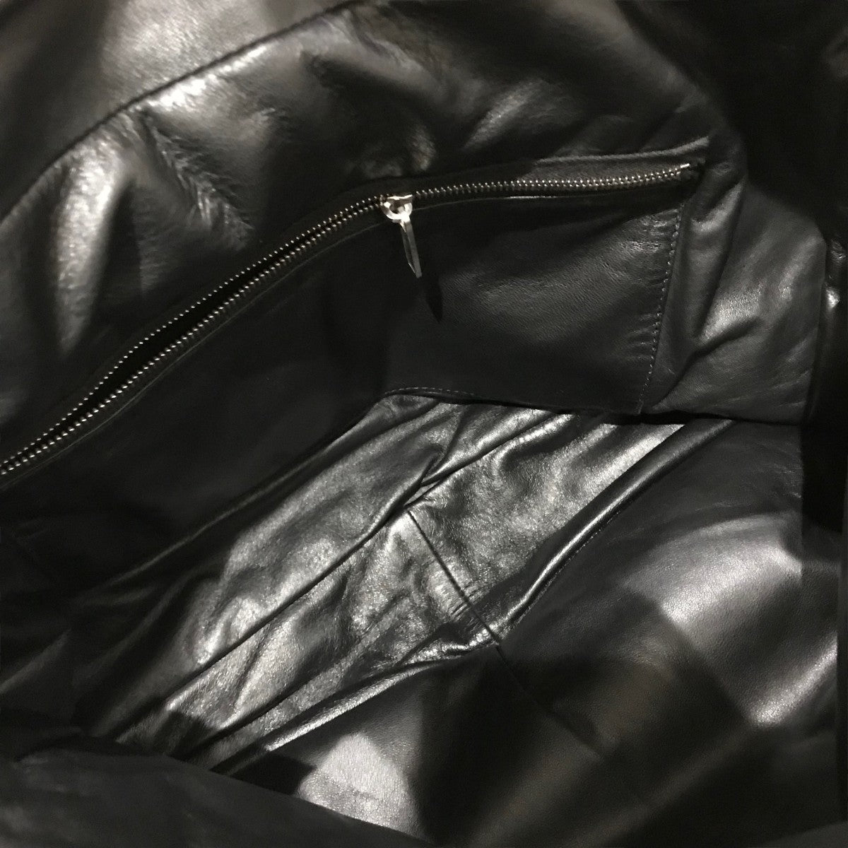 Rick Owens レザーボストンバック RICK OWENS(リックオウエンス) ブラックレザーバックパック