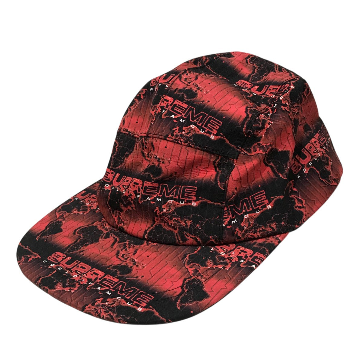 Supreme×GOOD ENOUGH 25SS GOODENOUGH Crushed Rayon Camp Cap